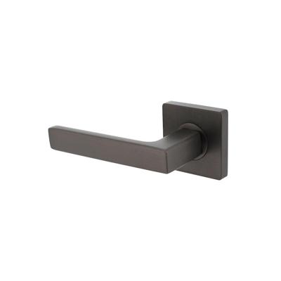 Gatdeel links Hera op vierkante rozet met nokken 55x55x10mm antraciet-grijs