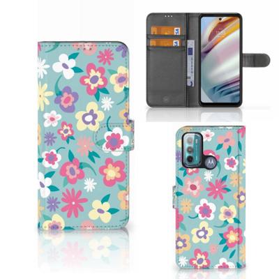Motorola Moto G60 Hoesje Flower Power Motorola Moto G60 Hoesje Flower Power