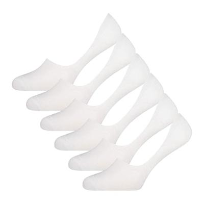 6-paar invisible Footies Mika - Bamboe kousenvoetjes voor dames en heren - Met anti slip