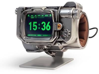 Fallout van The Wand Company: Pip-Boy gegoten replica met traagschuim manchet en functionerend TFT LCD-scherm met in-universe animaties - officieel gelicentieerd door Amazon Studios en Bethesda