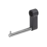 OUTLET Toiletrolhouder voor Opklapbare Toiletbeugel Tiger Boston Comfort en Safety RVS - thumbnail