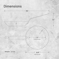 DE BUYER - Mineral B Element en Tole - Koekenpan 26cm - thumbnail