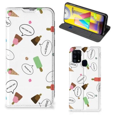 Samsung Galaxy M31 | Flip Style Cover | IJsjes Samsung Galaxy M31 | Flip Style Cover | IJsjes