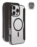 Vivanco MAG PREMIUM Booklet Apple iPhone 16 Pro Max Zwart Inductieve lading, Zanddicht, Spatwaterdicht, Stofdicht, Stootbestendig - thumbnail