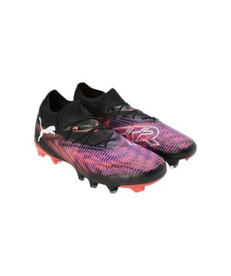 PUMA Future 8 Match Gras / Kunstgras Voetbalschoenen (MG) Zwart Paars Rood