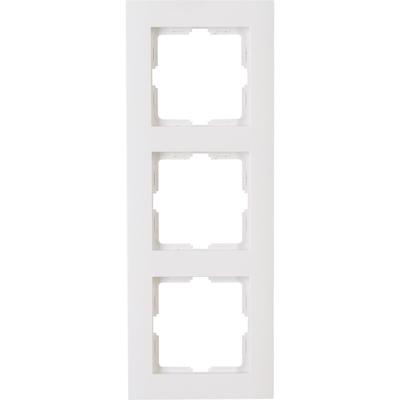 KOPP Athenis HK07 Afdekraam 3-voudig Helder Glans Wit