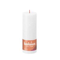 Bolsius rustiek stompkaars 190/68 wit - thumbnail