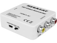 MegaSat AV Konverter HD-Video-Konverter (HDMI to AV) [HDMI - AV] 1920 x 1080 Pixel - thumbnail
