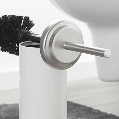 Sealskin toiletborstel met houder acero wit 361730510 Sealskin toiletborstel met houder acero wit 361730510