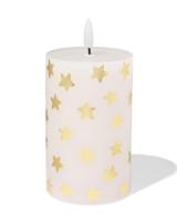 HEMA Led stompkaars 7.5x12x7.5cm ster wit - thumbnail