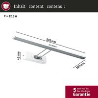 Paulmann Beam Sixty 99893 LED-schilderijlamp 11 W Warmwit Wit - thumbnail