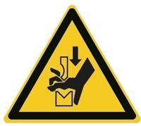 Handverbrijzeling tussen buigbank - 100 mm breed - thumbnail