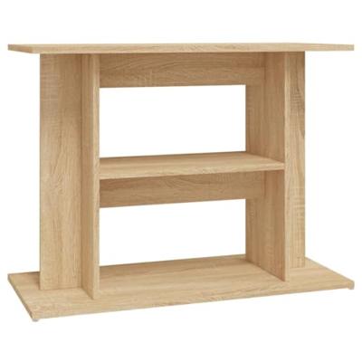 Aquariumstandaard 80x35x60 cm bewerkt hout sonoma eikenkleurig - thumbnail