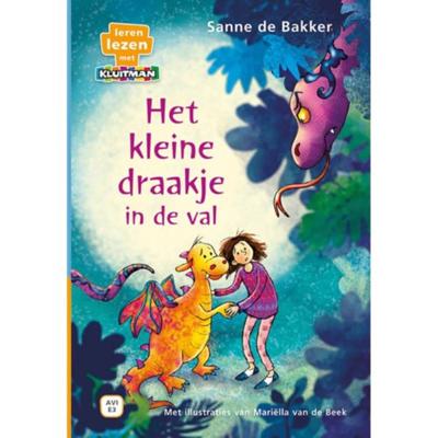 Sanne de Bakker Leren lezen met Kluitman   Het kleine draakje in de val