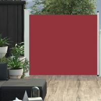 Tuinscherm uittrekbaar 100x300 cm rood - thumbnail