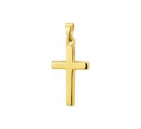 TFT Hanger geelgoud Kruis 11,5 x 18 mm - thumbnail