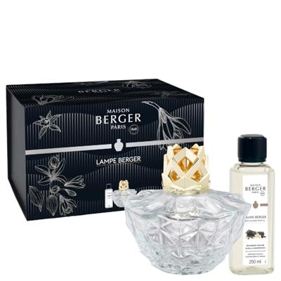 Maison Berger Giftset - Geurbrander Splendeur Vanillée / Vanilla Magnificence - Transparant