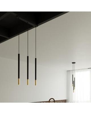 Hanglamp MOZAICA 3P zwart/goud