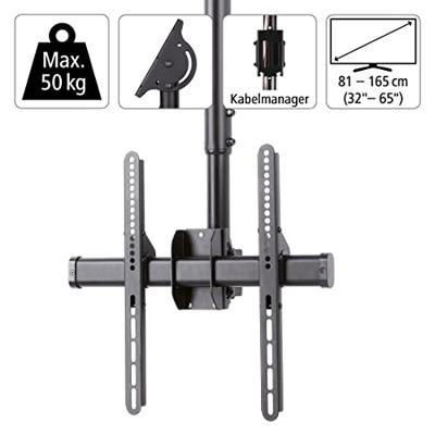 Hama TV-plafondbeugel 81,3 cm (32) - 165,1 cm (65) Kantelbaar, Zwenkbaar Hama TV-plafondbeugel 81,3 cm (32) - 165,1 cm (65) Kantelbaar, Zwenkbaar