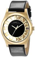 Horlogeband Marc by Marc Jacobs MBM1246 Leder Zwart 20mm - thumbnail