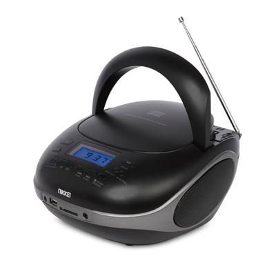Nikkei Cd-speler met FM-radio en USB NPRC56BK 14 W zwart