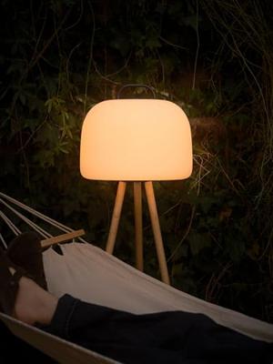 Nordlux TafellampKettle To-Go oplaadbaar wit met rood Ø 36cm - 2018013002