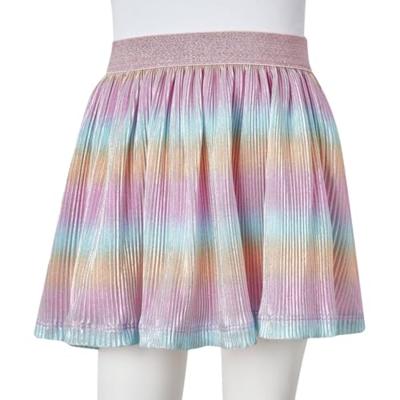 Kinderrokje met regenboogprint 140 meerkleurig