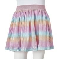 Kinderrokje met regenboogprint 140 meerkleurig - thumbnail