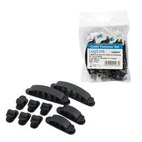LogiLink KAB0039 kabelbinder rubber 10 stuks - thumbnail