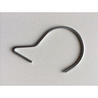 Draadhaak voor confectiebuis 30mm 100 st - thumbnail