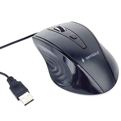 4-knops optische muis, USB, zwart - thumbnail