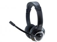 Hoofdtelefoon met microfoon Conceptronic POLONA02B Zwart - thumbnail