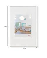 walther+ design KV015W Wissellijst Papierformaat: 10 x 15 cm Wit - thumbnail