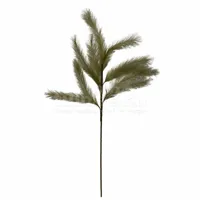 Decoratietak Pluim Olijf Groen 85cm - thumbnail