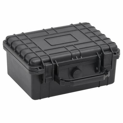 VidaXL Flightcase draagbaar 24x19x11 cm pp zwart VidaXL Flightcase draagbaar 24x19x11 cm pp zwart