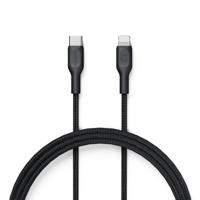 Cygnett Lightning-naar-USB-C-kabel, 2,2 m, zwart - thumbnail