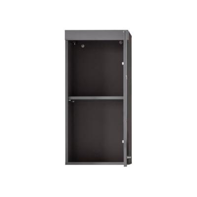 AMANDA hoge badkamerkast - 1 deur - Grijs - TRENDTEAM