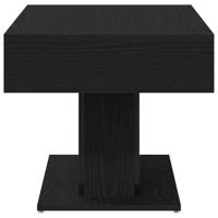 Salontafel Zwart eiken 96 x 50 x 45 cm Bewerkt hout - thumbnail