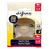 Fopspeen dental 0-6 maanden glow in the dark 1 Stuks - thumbnail