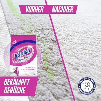 Vanish - Oxi Action Tapijt & Stoffering Reiniger - 820g