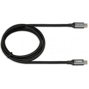 I-BOX USB C/USB C, 1 m USB-kabel 3.2 Gen 2 (3.1 Gen 2) Zwart I-BOX USB C/USB C, 1 m USB-kabel 3.2 Gen 2 (3.1 Gen 2) Zwart