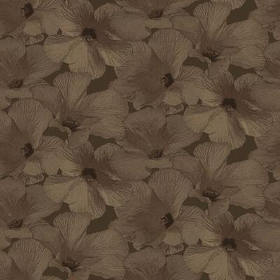 Dutch Wallcoverings Behang Annuell Hibiscus Koper 11006