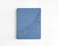 DreamHouse Bedding Verkoelend Hoeslaken Katoen - Blauw 200 x 220 - thumbnail