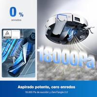 Schoonmaakrobot met basisstation Ecovacs Deebot X8 Omni (wit) - thumbnail