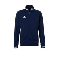 Adidas T19 Track Jacket Heren Marine - thumbnail
