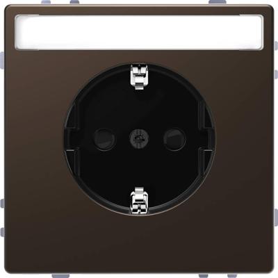 Merten MEG2302-6052 Wandcontactdoos System Design Mokka 1 stuk(s)