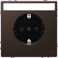 Merten MEG2302-6052 Wandcontactdoos System Design Mokka 1 stuk(s) - thumbnail