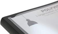 OXFORD Polyvision personaliseerbare presentatiealbum, formaat A4, uit PP, 20 tassen, blauw - thumbnail