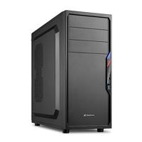 Sharkoon vs4-v midi tower behuizing (zwart | 2x usb-a) - thumbnail