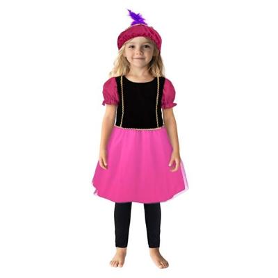 Pietenjurk 110-116 Roze/Paars